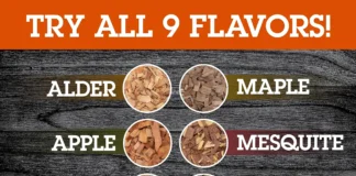 Best Wood Chips for Smoking Different Types of Meat in a Vertical Water Smoker