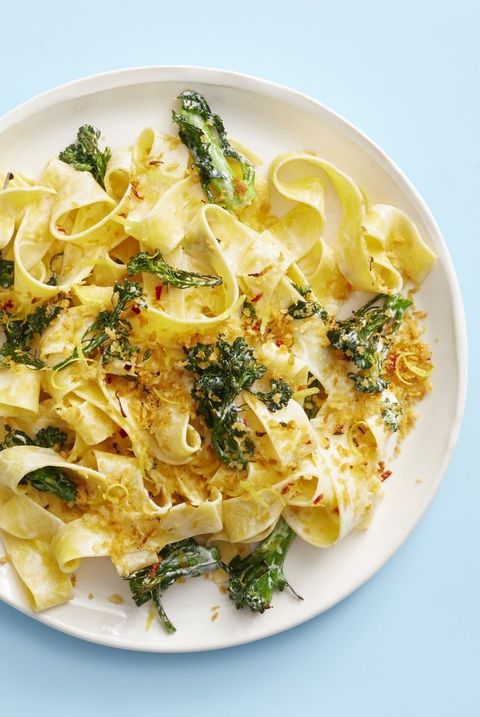 Kids Dinner Ideas- Creamy Broccolini Pasta With Chile Breadcrumbs kids dinner ideas creamy broccolini pasta with chile breadcrumbs
