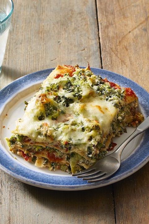 Kids Dinner Ideas- Easy Vegetarian Lasagna With Spinach and Broccoli kids dinner ideas easy vegetarian lasagna with spinach and broccoli